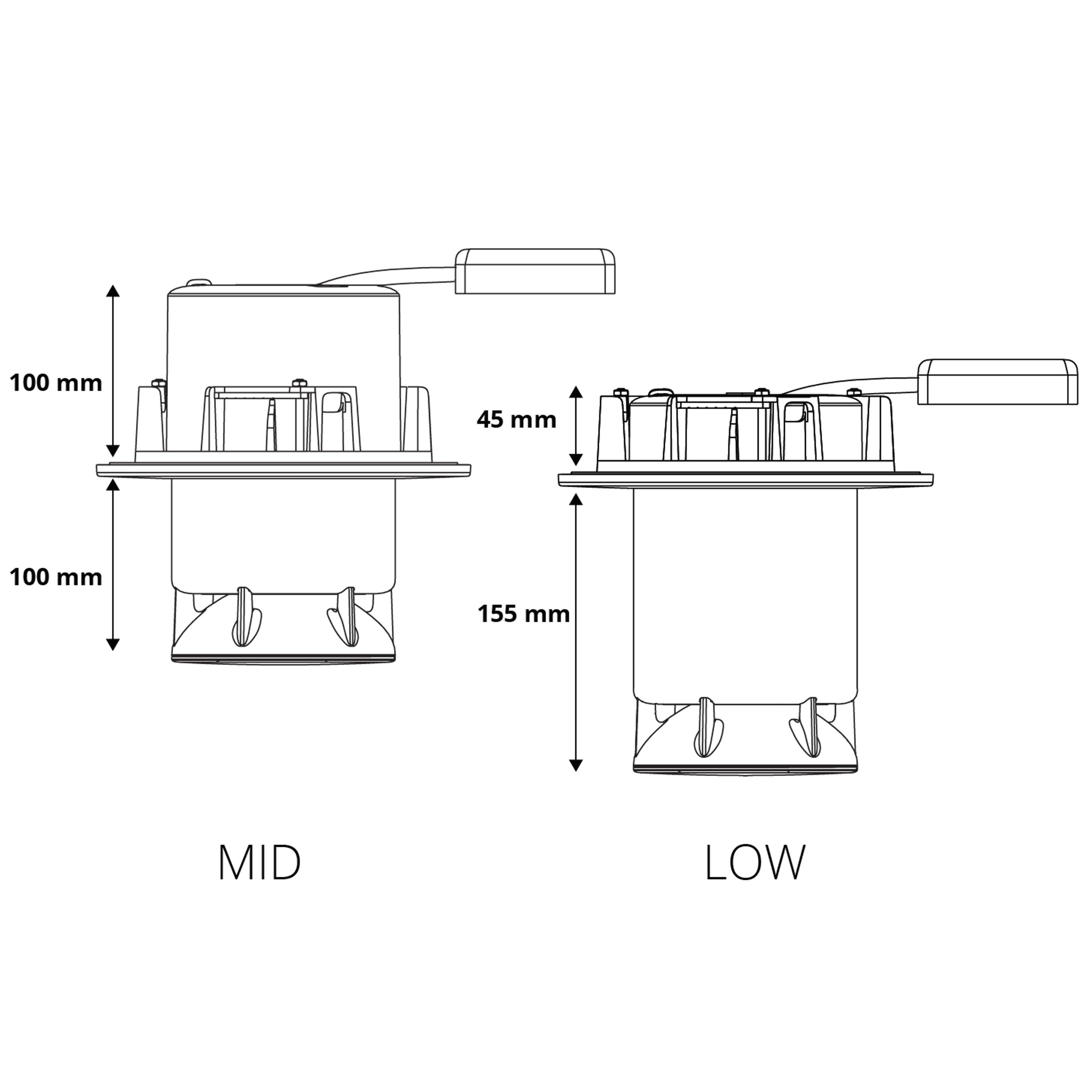 Spottune Omni Recessed not in use