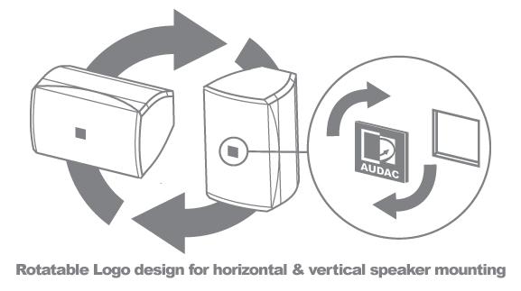 Audac ATEO2D/B (Pair)
