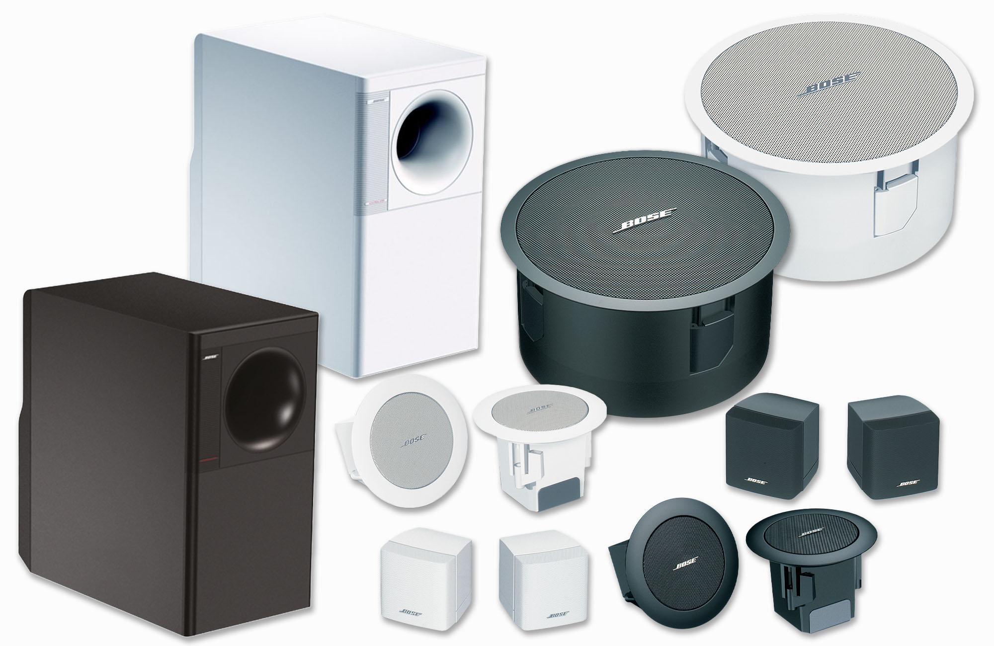 Bose FreeSpace 3 Flush-Mount Satellites (Pair), Black