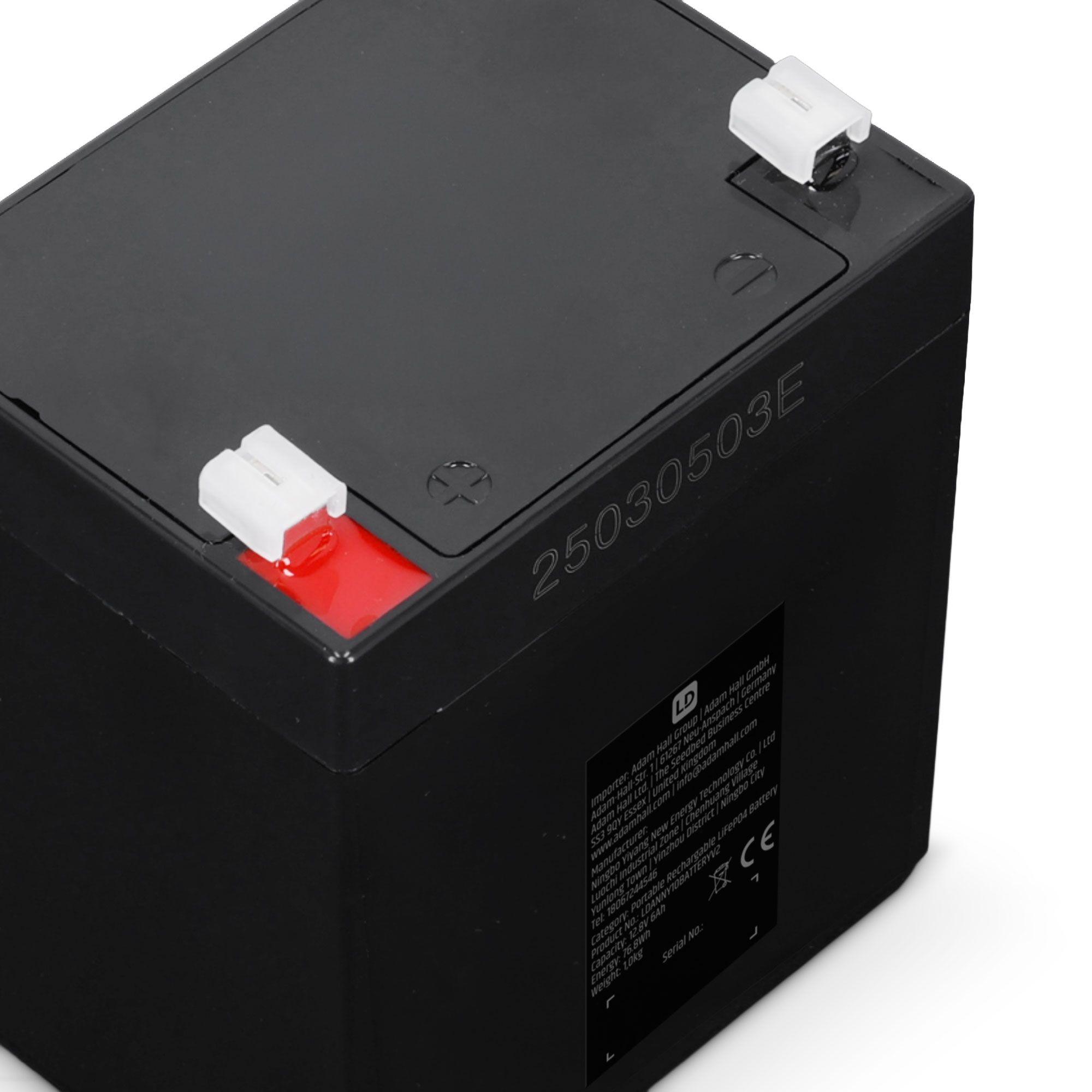 LD Systems ANNY 10 BATTERY, Replacement battery for ANNY 10, Top View