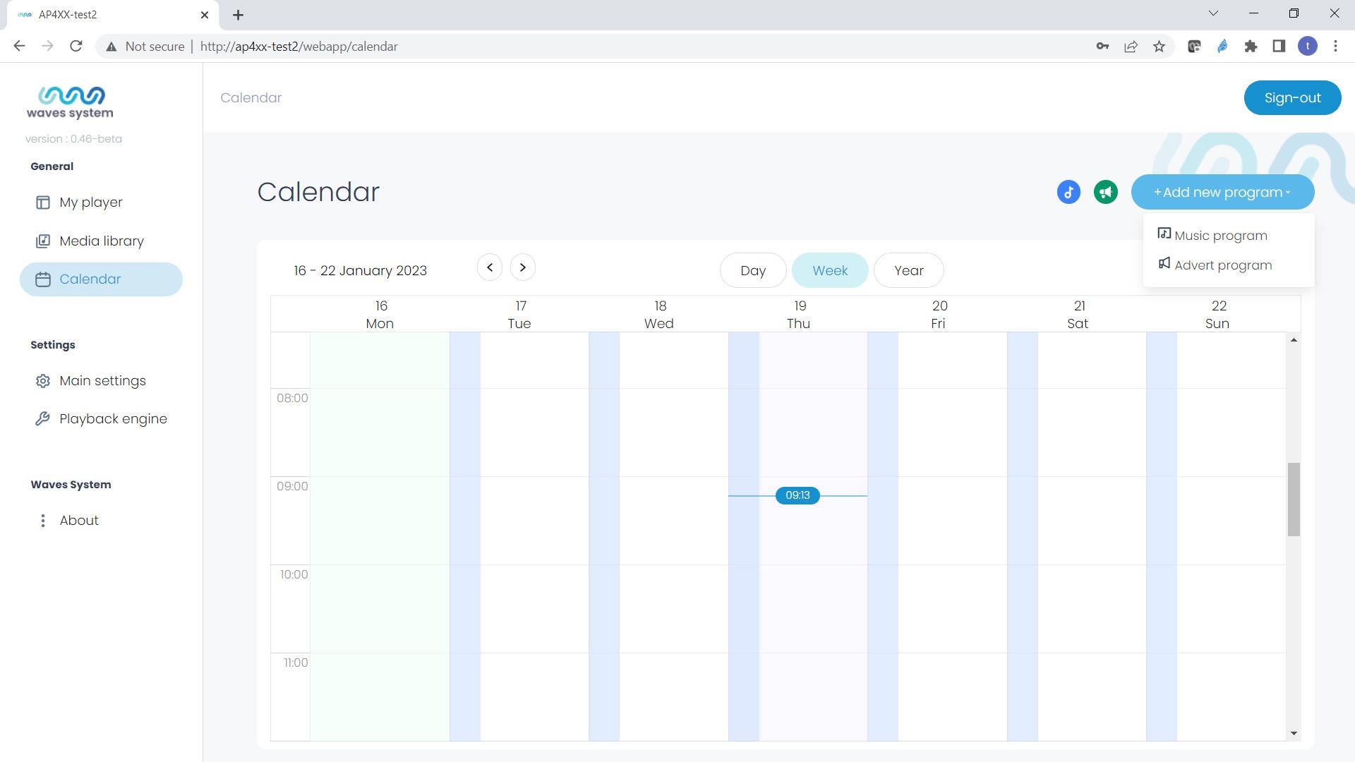Waves System AP420 Wifi