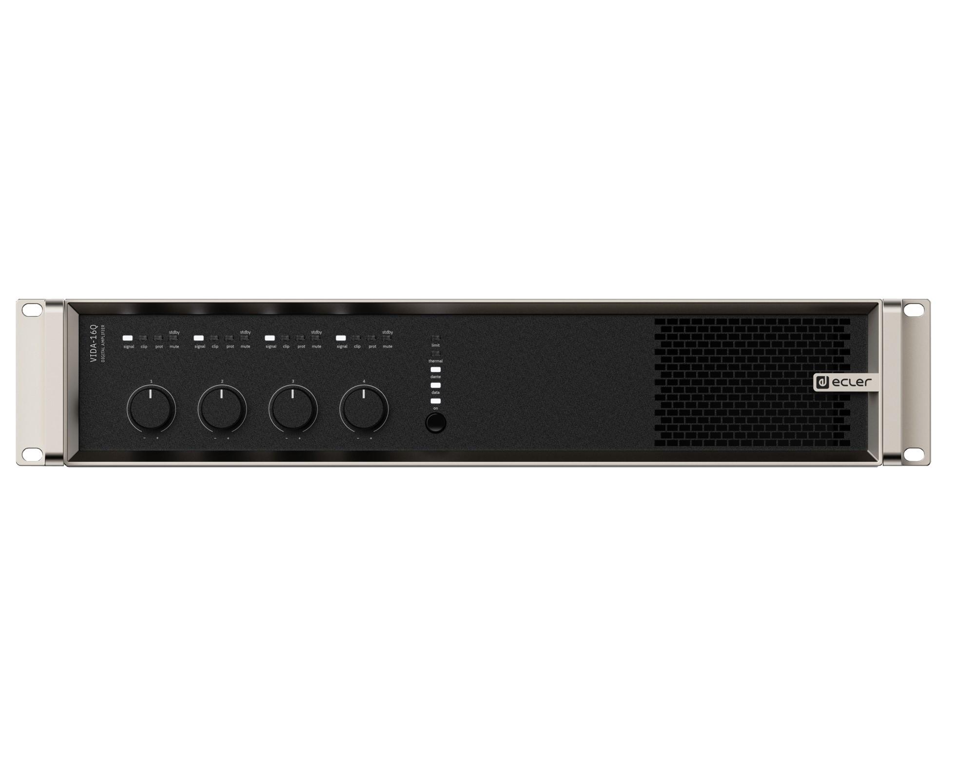 Ecler VIDA-16Q ‘Versatile Installation Digital Amplifier’