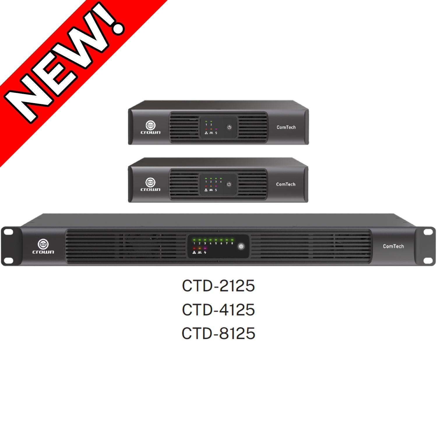 Crown ComTech D Series Amplifiers