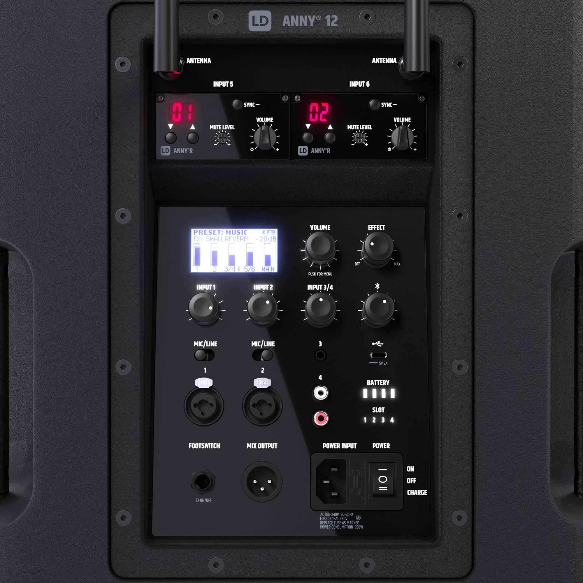 LD Systems ANNY 12 BPH2 B8