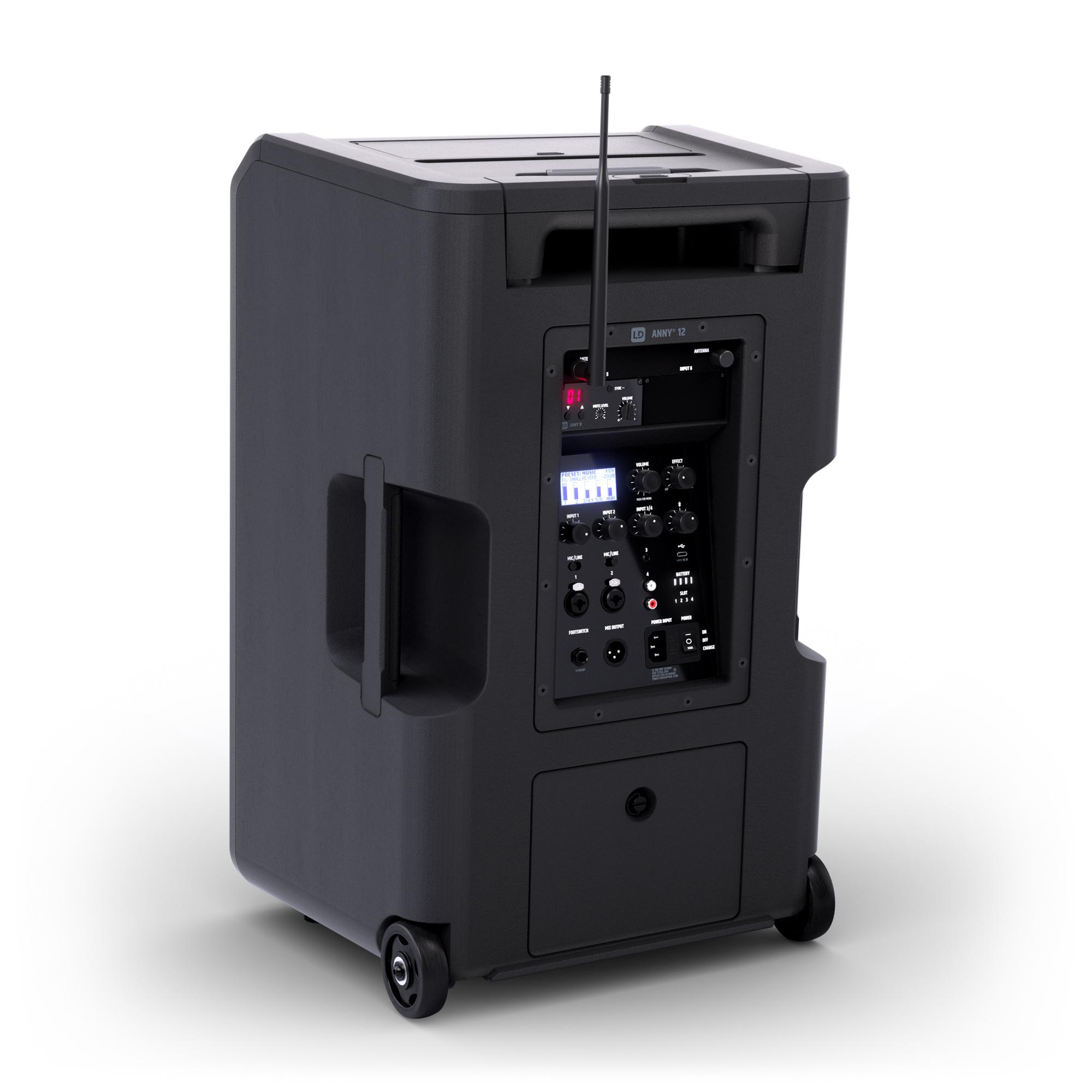 LD Systems ANNY 12 HHD B8 Rear