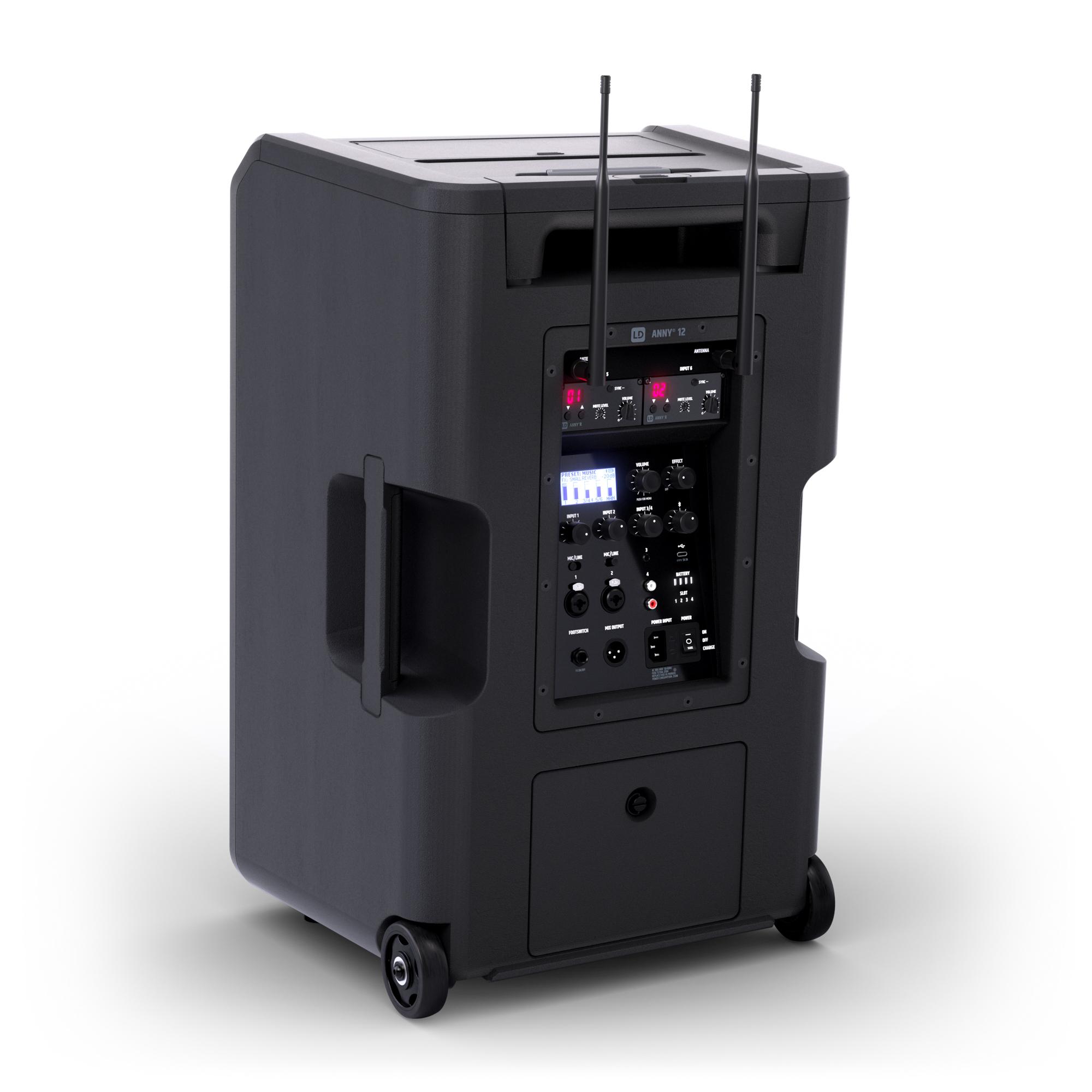 LD Systems ANNY 12 HBH2 B8 Rear