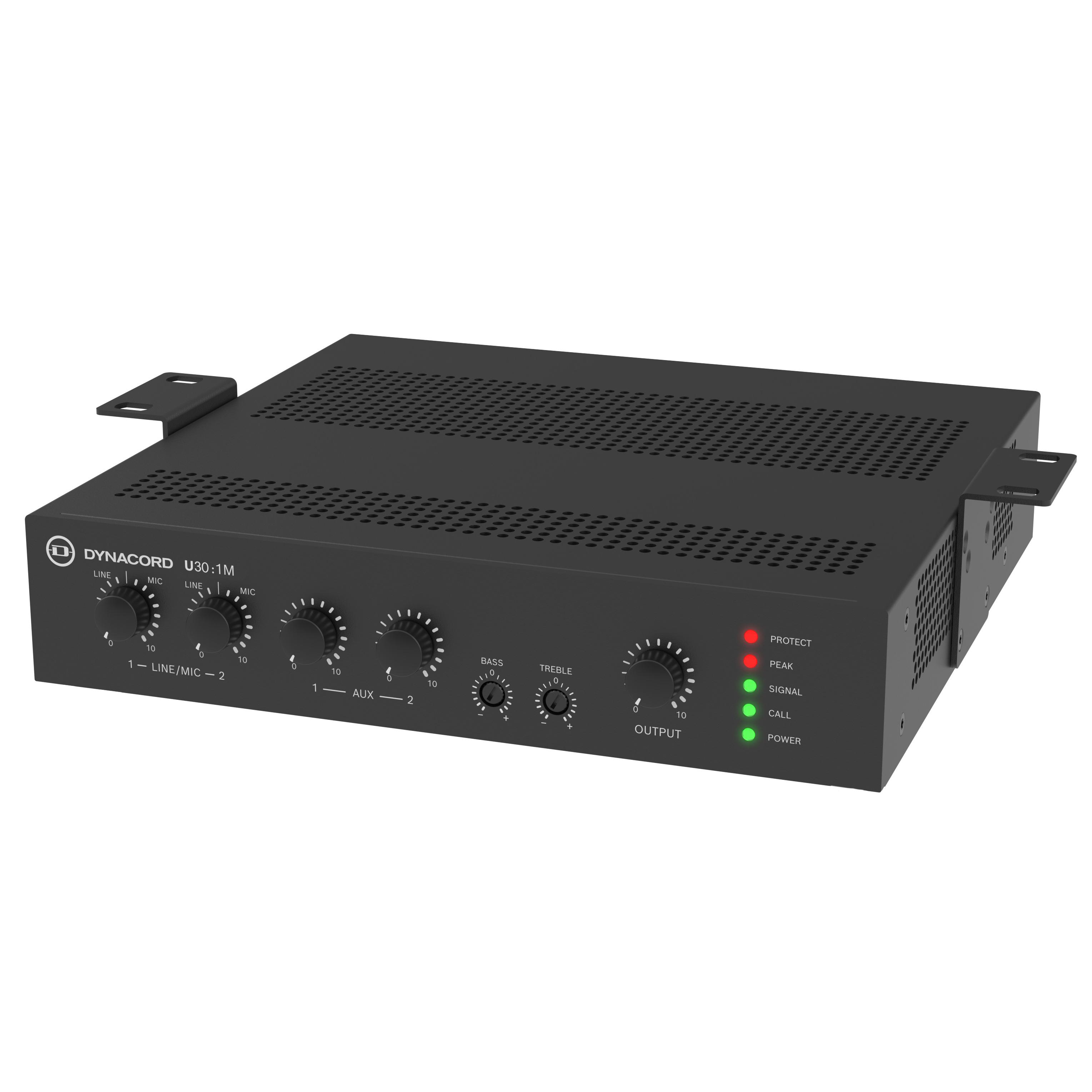 Dynacord U30:1M, 4 Input Mixer Amplifier, With Under Table Mounts Fitted