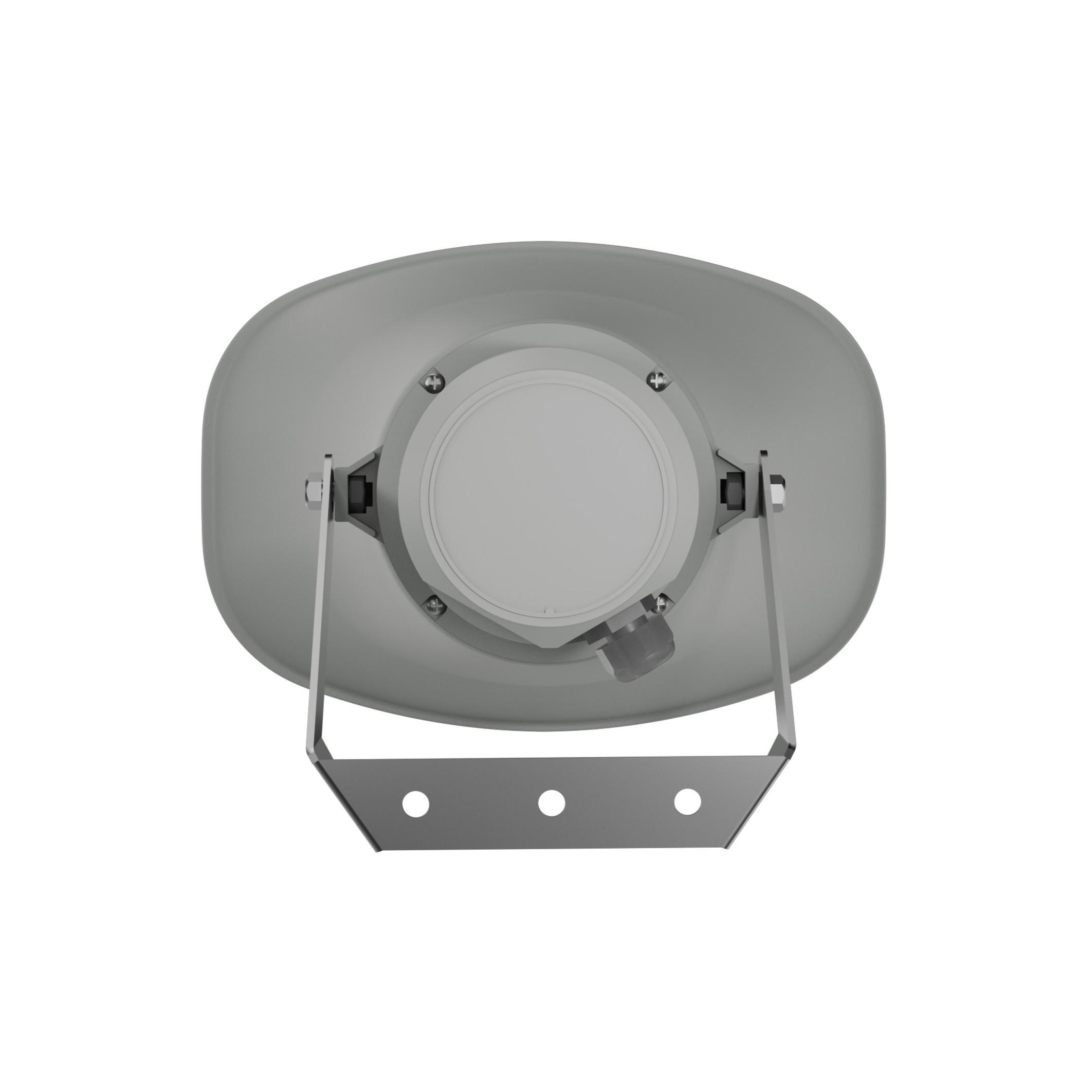 Bosch LHE-30CGE, EN54-24, IP66 horn loudspeaker. Rear View.