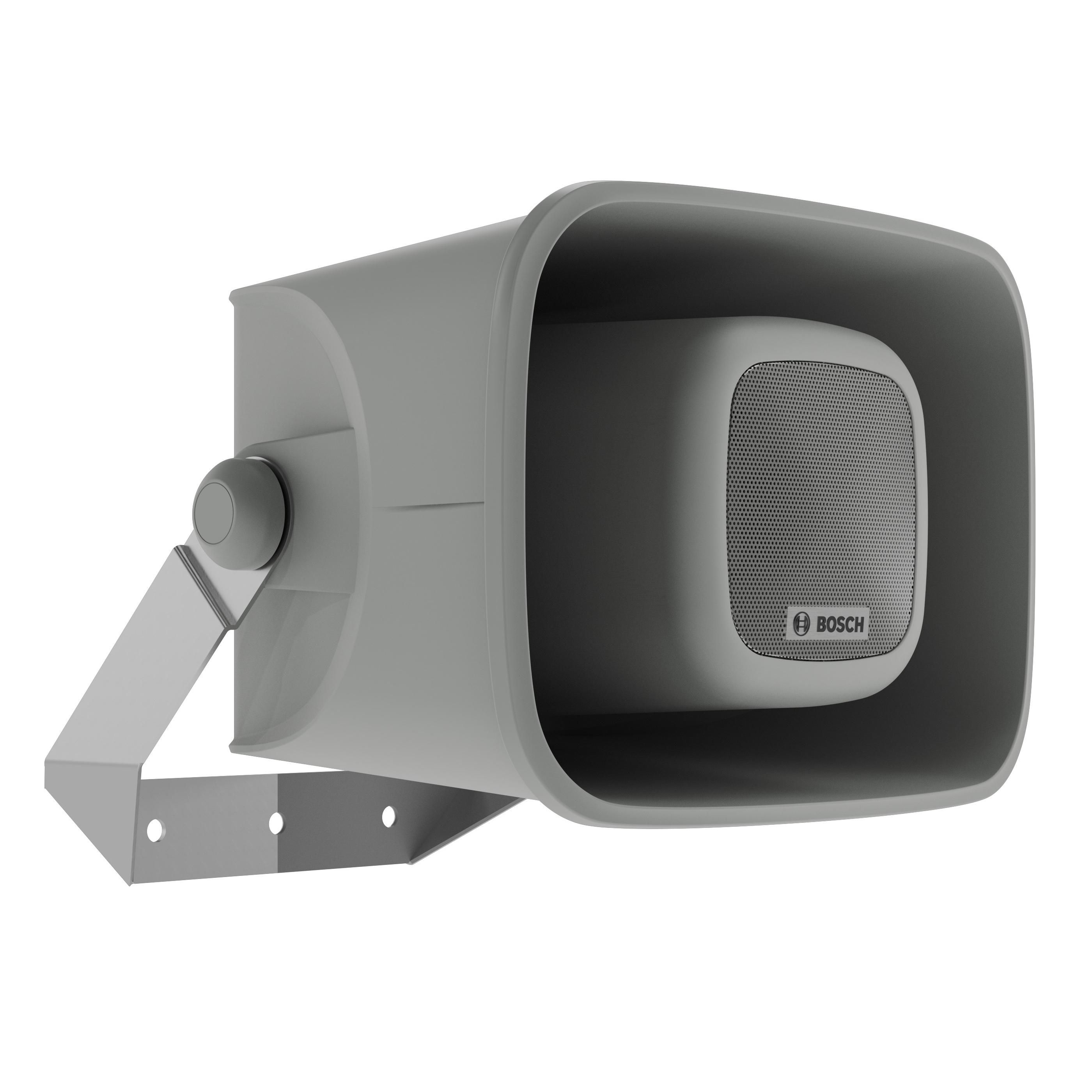 Bosch LHP-60CGE: EN54-24, 60 Watt, Music Horn loudspeaker, Front Angled View