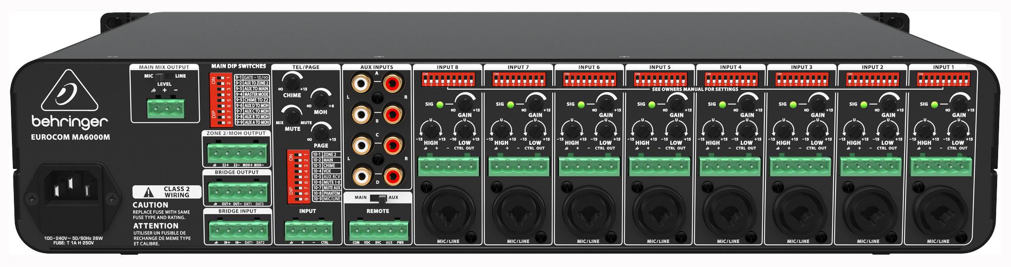 Behringer EUROCOM MA6000M