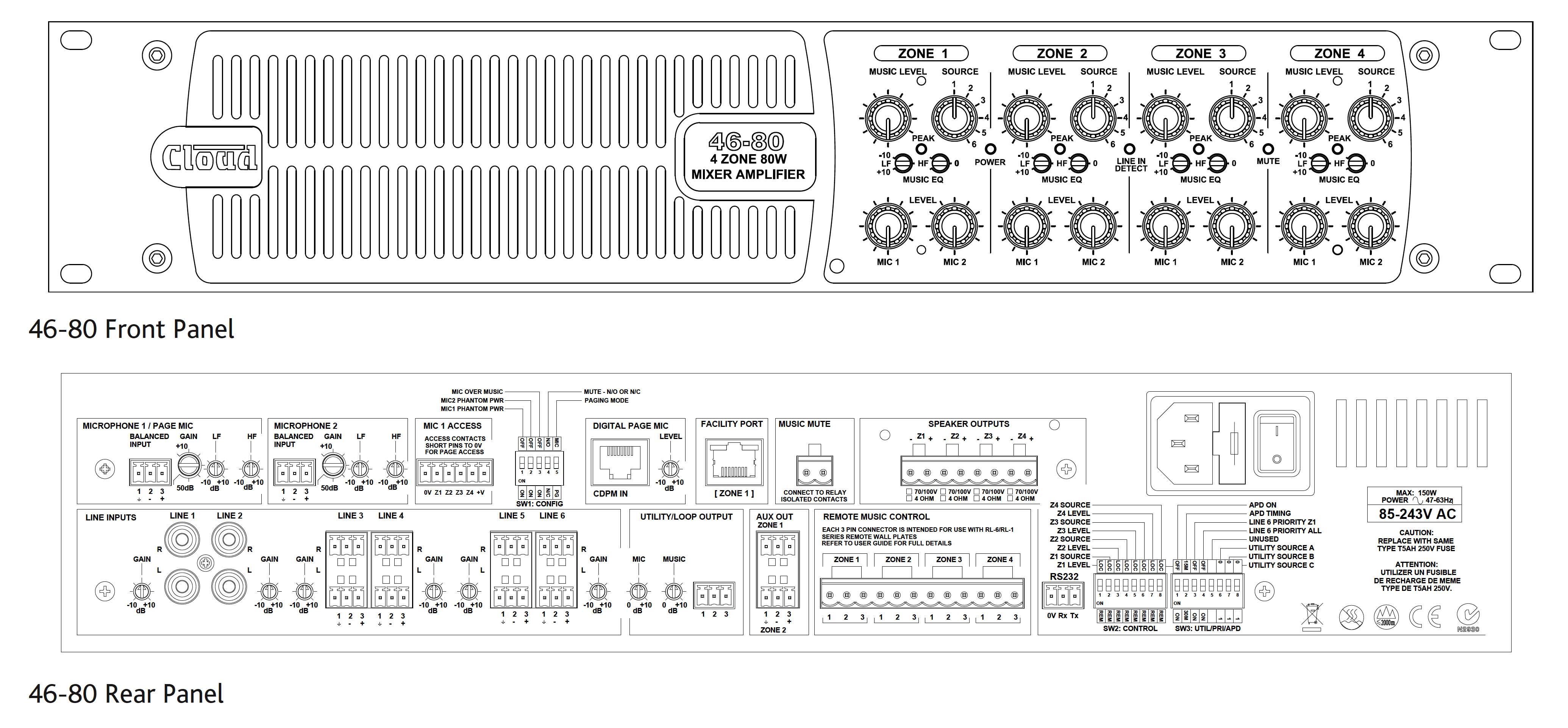 Cloud Electronics 46-80T